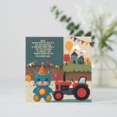 Pour Fêtes Annuelles Cartes d'invitation à une fête (Debout devant)