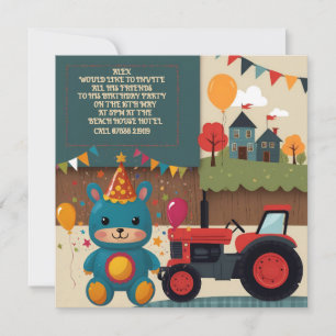Pour Fêtes Annuelles Cartes d'invitation à une fête