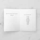 Pour Fêtes Annuelles Cartes du Nouvel An (Intérieur)