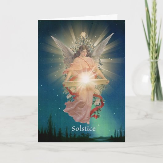 Pour Fêtes Annuelles Cartes du solstice d'hiver (Devant)