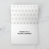 Pour Fêtes Annuelles Cartes Hanoukka Pickleball (Intérieur)