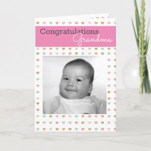 Pour Fêtes Annuelles Cartes photo personnalisées, grand-mère
