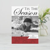 Pour Fêtes Annuelles Cartes photos de Noël (Debout devant)