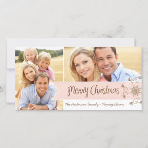 Pour Fêtes Annuelles Cartes photos de vacances Whimsical