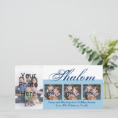 Pour Fêtes Annuelles Cartes photos Shalom Custom Hanoukka (Debout devant)