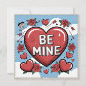 Pour Fêtes Annuelles Cartes pliables imprimables de la Saint-Valentin p (Devant)