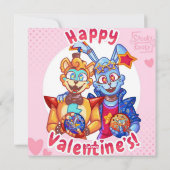 Pour Fêtes Annuelles Cartes pliables imprimables de la Saint-Valentin p (Dos)