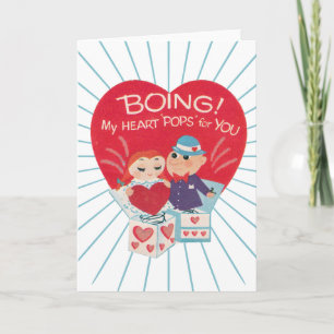 Pour Fêtes Annuelles Cartes rétros de la journée Valentines vintages