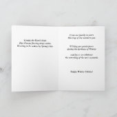 Pour Fêtes Annuelles Cartes solstiques d'hiver (Intérieur)