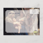 Pour Fêtes Annuelles Chanson des anges, cartes de Noël (Dos)