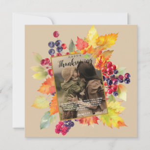 Pour Fêtes Annuelles Chaque cadeau parfait Cartes photos Thanksgiving