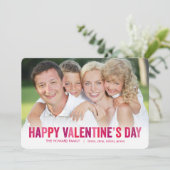Pour Fêtes Annuelles Cheerful Shades Valentine's Day Cartes photos (Debout devant)