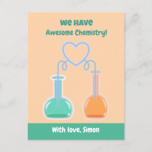 Pour Fêtes Annuelles Chimie Extraordinaire Science Cartes de Saint Vale
