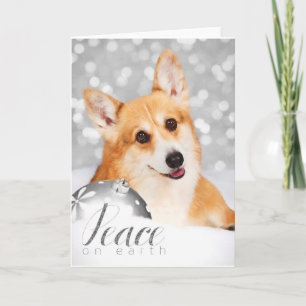 Pour Fêtes Annuelles Corgi gallois (Pembroke) Cartes de voeux de Noël