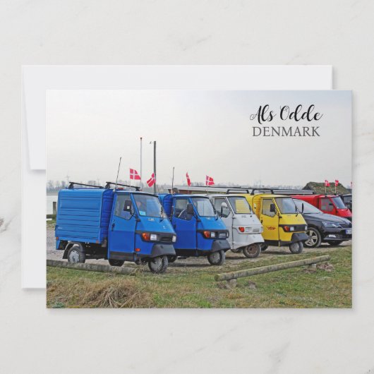 Pour Fêtes Annuelles Danemark Cartes de voeux ! (Devant)