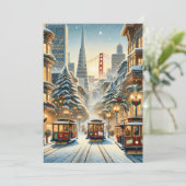 Pour Fêtes Annuelles Élégance de Noël à San Francisco - Cartes (Debout devant)