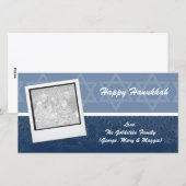 Pour Fêtes Annuelles Élégants Cartes photos Hanoukka (Devant / Derrière)