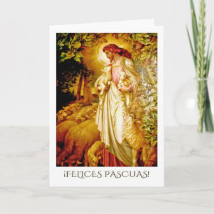 Pour Fêtes Annuelles Felices Pascuas. Cartes de Pâques en espagnol
