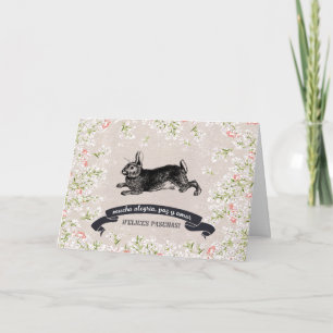 Pour Fêtes Annuelles Felices Pascuas. Cartes de Pâques en espagnol