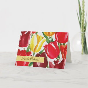 Pour Fêtes Annuelles Frohe Ostern. Cartes de Pâques en allemand