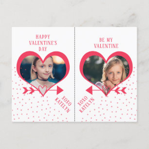Pour Fêtes Annuelles Fun Class Valentine's Day Party Coeur Cartes photo