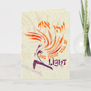 Pour Fêtes Annuelles Il Y Aura Des Cartes De Chanoukah Légères