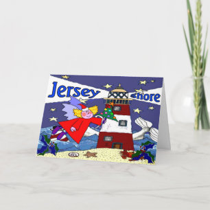 Pour Fêtes Annuelles Jersey Shore Cartes de fin de année