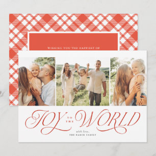 Pour Fêtes Annuelles Joie au monde des cartes de Noël religieuses