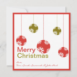 Pour Fêtes Annuelles Jolies décorations Joyeuses cartes de Noël