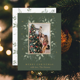 Pour Fêtes Annuelles Jours francs   Joyeux Noël 2 Cartes de fin de anné