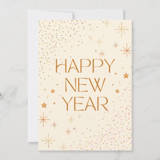 Pour Fêtes Annuelles Joyeuses cartes de nouvelle année (Devant)