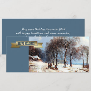 Pour Fêtes Annuelles Joyeuses fêtes. Cartes de Noël Art