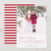 Pour Fêtes Annuelles Joyeux Noël religieux Cartes photos de vacances (Devant / Derrière)