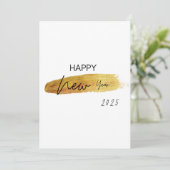 POUR FÊTES ANNUELLES JOYEUX NOUVEL AN 2025 CARTES DE VOEUX (Debout devant)