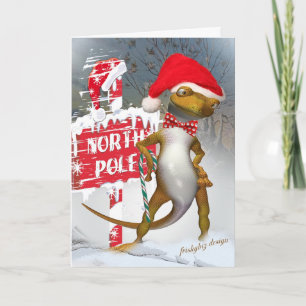 Pour Fêtes Annuelles Le Gecko visite des cartes de Pôle Nord