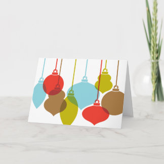 Pour Fêtes Annuelles Le mod ornemente de rétros cartes de Noël