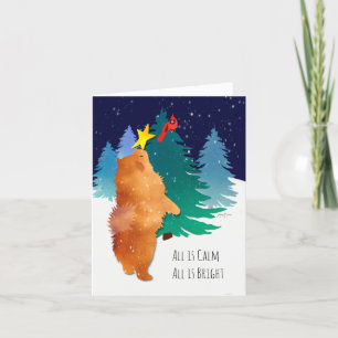 Pour Fêtes Annuelles Les cartes Celestial - Chow Art - PERSONNALISER