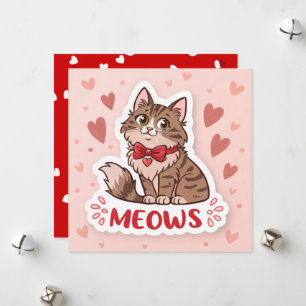 Pour Fêtes Annuelles Maine Coon 🐾 éleveurs près de moi Cartes 💖