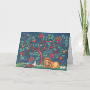 Pour Fêtes Annuelles Noël ~ Cartes de voeux de l'arbre de vie