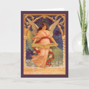 Pour Fêtes Annuelles Noël Vintage, Cartes faciles à Customiser