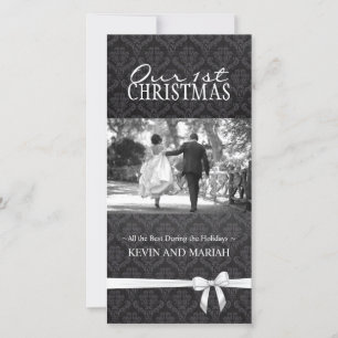 Pour Fêtes Annuelles Nos 1ères Cartes Photo de Noël