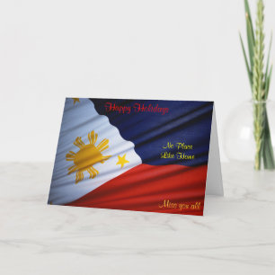 Pour Fêtes Annuelles philippines cartes de voeux