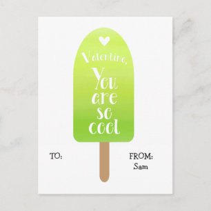 Pour Fêtes Annuelles Popsicle Enfants École Classe Valentine Cartes