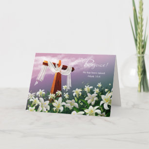 Pour Fêtes Annuelles Réjouissez-vous. Cartes religieuses chrétiennes de