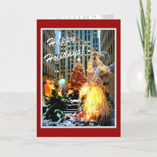 Pour Fêtes Annuelles Rockefeller Center Christmas Tree Cartes de voeux