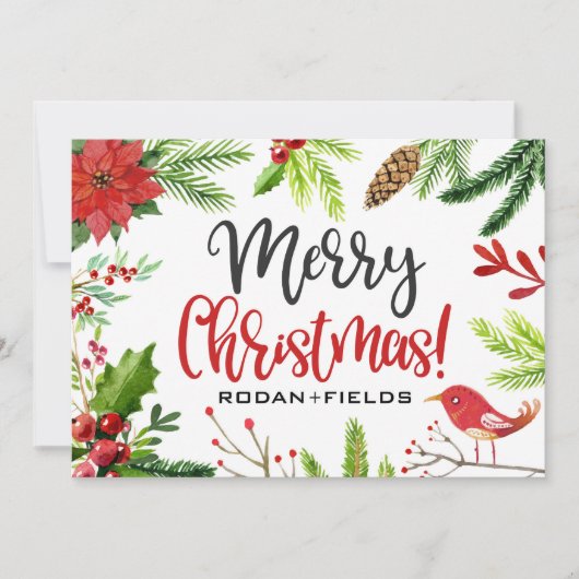 Pour Fêtes Annuelles Rodan et Fields Cartes de Noël (Devant)