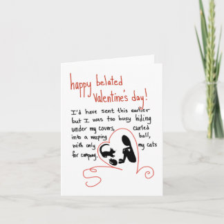 Pour Fêtes Annuelles Saint-Valentin (chats) : cartes