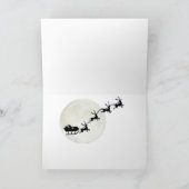 Pour Fêtes Annuelles Samoyed Friends Sledding Cartes (Intérieur)