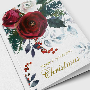 Pour Fêtes Annuelles Sympathie des Cartes de fin de année de Noël   Pen