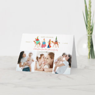 Pour Fêtes Annuelles Trois les vacances   des sages   fois des cartes
